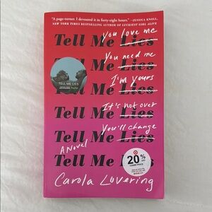 Tell Me Lies Book by Carola Lovering